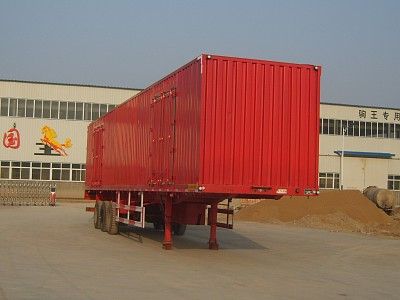 Juwang  ZJW9405XXY Box transport semi-trailer