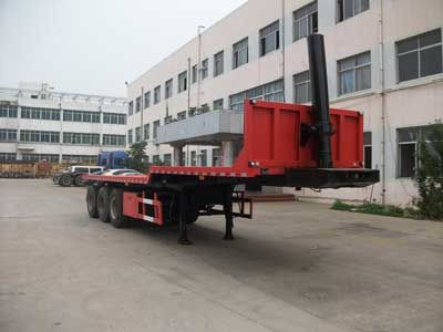 Jilu Hengchi PG9402ZZXPFlat dump semi-trailer