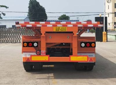 Lujitong  LSJ9403ZZXP Flat dump semi-trailer