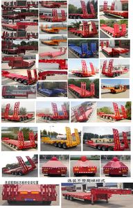 Tongqiang  LJL9403TDP Low flatbed semi-trailer