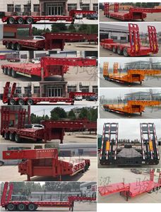 Tongqiang  LJL9403TDP Low flatbed semi-trailer