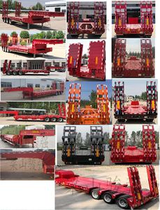 Tongqiang  LJL9403TDP Low flatbed semi-trailer