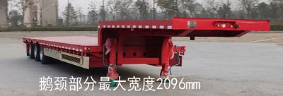 Haoqian  LXT9401TDP Low flatbed semi-trailer