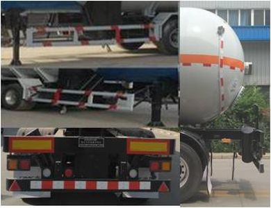 ENRIC HGJ9401GYQ11 Semi trailer for liquefied gas transportation