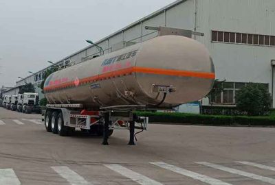 Ruijiang  WL9409GRYM Aluminum alloy flammable liquid tank transport semi-trailer