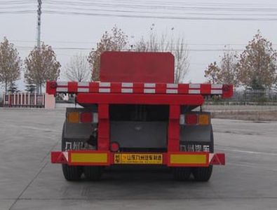 Tongguang Kyushu  MJZ9401ZZXP Flat dump semi-trailer