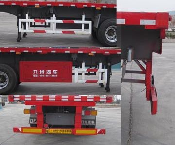 Tongguang Kyushu  MJZ9401ZZXP Flat dump semi-trailer