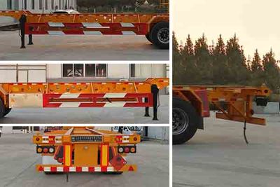 Daiyang  TAG9400TWY Transport semi-trailer of dangerous goods tank frame