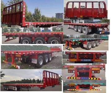 Weizheng Baiye  WZB9400TPB Flat transport semi-trailer