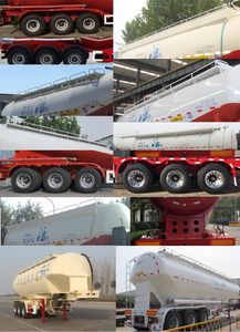 Huajun  ZCZ9401GFLHJF Medium density powder material transportation semi-trailer