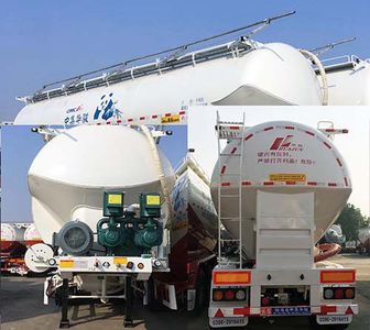 Huajun  ZCZ9401GFLHJF Medium density powder material transportation semi-trailer