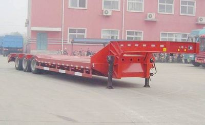 Jiyun  MCW9403TDP Low flatbed semi-trailer