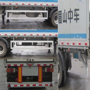 Meilong  TSZ9400XYK Wing opening box semi-trailer