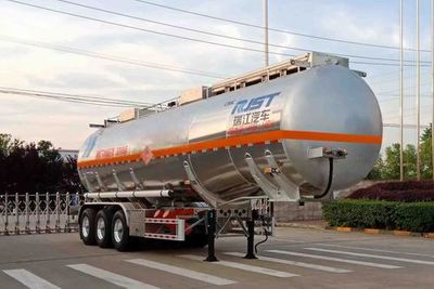 Ruijiang  WL9407GRYJ02 Aluminum alloy flammable liquid tank transport semi-trailer