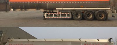 Chuanteng  HBS9400GYY Aluminum alloy oil transport semi-trailer