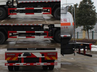 Runzhixing  SCS5160GFWE Tank transport vehicle for corrosive substances