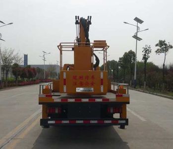 Huatong brand automobiles HCQ5060JGKJX6 High altitude work vehicle