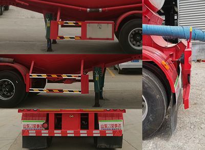 Shi Shi Da Pai Automobile RSD9403GFL Medium density powder material transportation semi-trailer