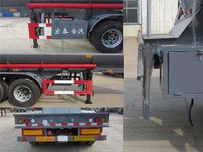 Zhengkang Hongtai brand automobiles HHT9409GFW Tank transport semi-trailer for corrosive substances