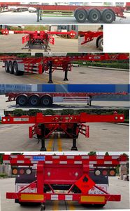 Luchi  LC9402TWY Transport semi-trailer of dangerous goods tank frame