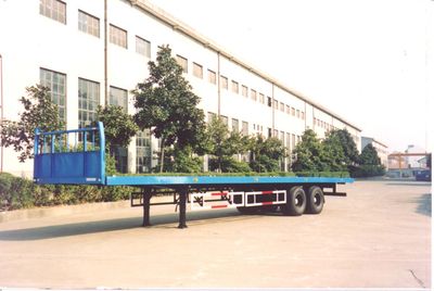 Huadong brand automobiles CSZ9370TJZP Container transport semi-trailer