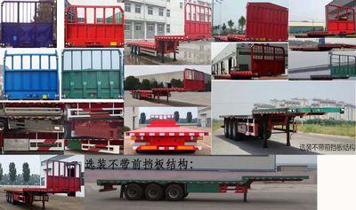 Junqiang  JQ9407 Flat semi-trailer