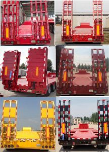 New Hongdong brand automobiles LHD9371TDP Low flatbed semi-trailer