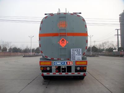 CIMC ZJV9402GHYHJA Chemical liquid transportation semi-trailer