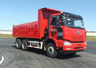 Jiefang Automobile CA3250P67K24L2T1E4 Flat head diesel dump truck