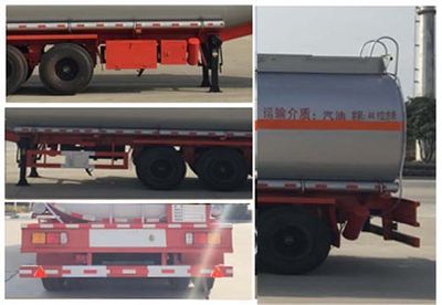 Chufei  CLQ9401GYYC Oil transport semi-trailer