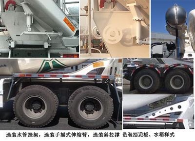 Tanghong Heavy Industry Automobile XT5318GJBSX10 Concrete mixing transport vehicle