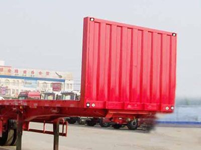 Mengshan  MSC9403ZZXP Flat dump semi-trailer