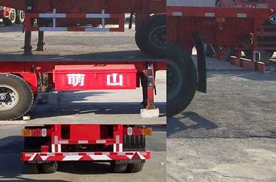 Mengshan  MSC9403ZZXP Flat dump semi-trailer