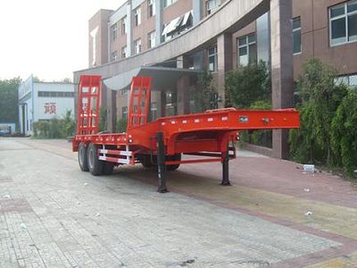 LuffyYFZ9351TDPLow flatbed semi-trailer