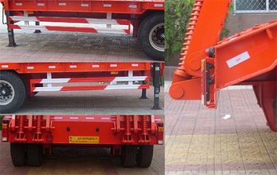 Luffy YFZ9351TDP Low flatbed semi-trailer