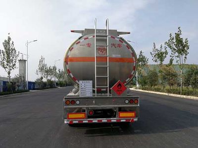 Zhuanzhi  YZZ9404GRYLZ Aluminum alloy flammable liquid tank transport semi-trailer