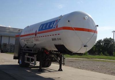 Baohuan  HDS9180GDY Low temperature liquid transport semi-trailer