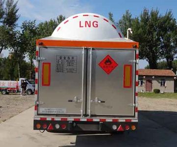 Baohuan  HDS9180GDY Low temperature liquid transport semi-trailer