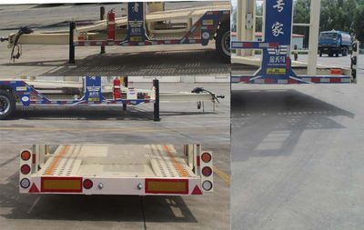 Juntong  JTM9160TCL Central axle vehicle transport trailer