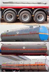 Zhengkang Hongtai brand automobiles HHT9400GDG Tank transport semi-trailer for toxic and infectious substances