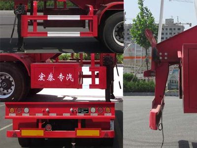 Zhengkang Hongtai brand automobiles HHT9400GDG Tank transport semi-trailer for toxic and infectious substances