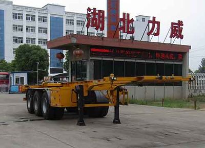 Zhongqi Liwei brand automobiles HLW9401TWY Transport semi-trailer of dangerous goods tank frame