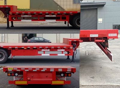 Junnan  XTW9400TDP Low flatbed semi-trailer