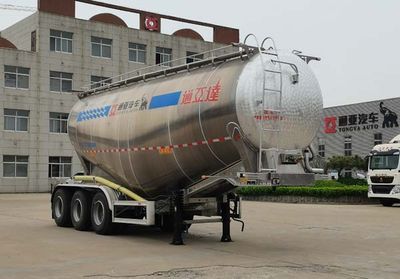 Tongyada  CTY9400GFLTL38 Aluminum alloy medium density powder material transportation semi-trailer