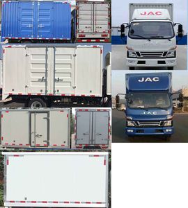 Jianghuai brand automobiles HFC5048XXYP31K2C7S Box transport vehicle