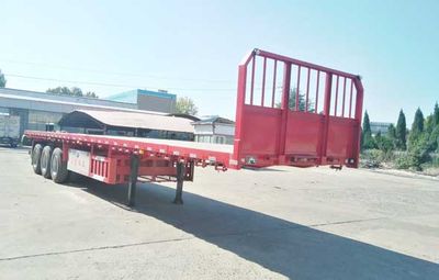 New Yan brand automobilesTBY9400TPBFlat transport semi-trailer