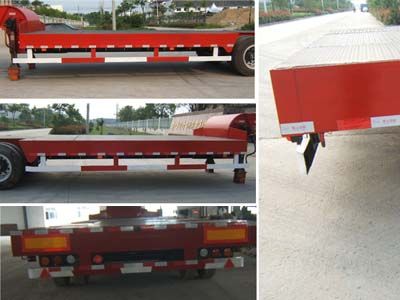 Lingguang  AP9400TDP Low flatbed semi-trailer