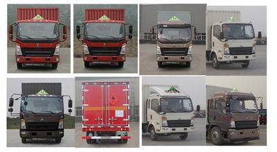 Haowo  ZZ5107XRQG421CE1 Flammable gas box transport vehicle