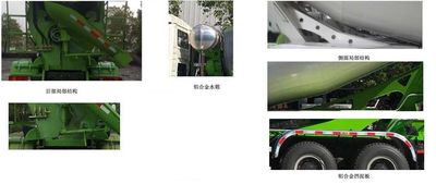 Jiefang Automobile CA5311GJBP27K2L1T4E5A80 Concrete mixing transport vehicle