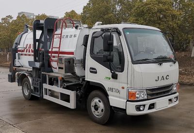 Jianghuai brand automobiles HFC5070TCASZ Kitchen waste truck